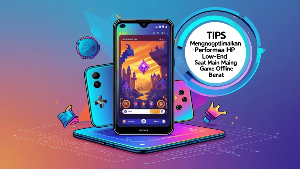 Tips Mengoptimalkan Performa HP Low End Saat Main Game Offline Berat